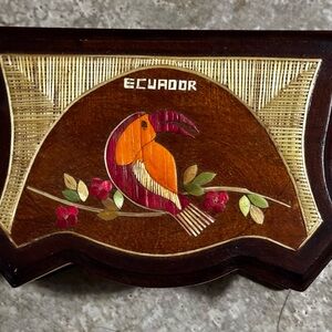 A trinket box from Ecuador.